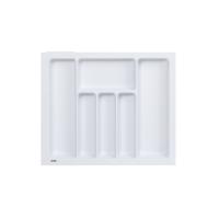 Лоток для столовых приборов 700 TR-04 (635～590*485～440*55), белый AKS