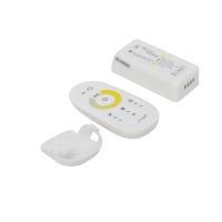 Контроллер для светодиодной ленты CCT (двухцветной), контроллер, пульт, держатель, RF, 2.4 GHz, 12-24V DC, 18 A, 216/432W, AKS