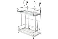 Корзина на трубу d16 двойная CWJ216B хром AKS