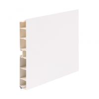 Цоколь мебельный ПВХ h=150 белый L=4000мм, РФ