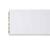 Цоколь мебельный ПВХ h=100, белый глянец L=3000мм, РБ