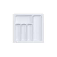 Лоток для столовых приборов 500 TR-03 (435～385*430～390*55), белый AKS