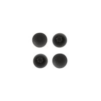 Заглушка пластик к конфирматам чёрный (01) PL (упак.-1тыс.шт.)