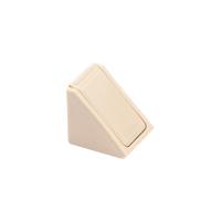 Уголок пластиковый одинарный 20*20 с крышкой совместно ваниль 07 (уп/500шт) РБ