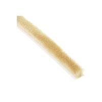 Уплотнитель щеточный самоклеящийся шампань/бронза 7x5 мм AKS (1бух.=400пог.м.)