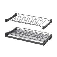 Сушка для посуды 900 HUGO с профилем, графит AKS