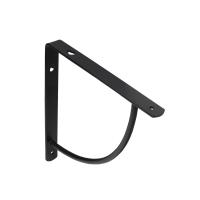 Полкодержатель мет. ORBIT 250*250*20*3, черный AKS