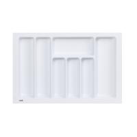 Лоток для столовых приборов 700 TR-03 (640～580*430～390*55), белый AKS