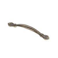 Ручка меб. скоба мет. WERON 128 античная латунь, AKS