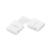 Соединитель электрический для светодиодных лент RGB 10 mm, угловой, HLT