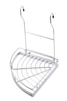 Корзина на трубу d16 угловая одинарная CWJ101 хром AKS