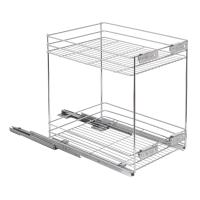 Выдвижная корзина-карго 400 NORWIG крепл.нижнее, хром AKS