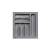 Лоток для столовых приборов 500 TR-02 (435～380*485～440*60), серый AKS