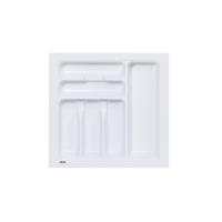 Лоток для столовых приборов 500 TR-02 (435～380*430～390*55), белый AKS