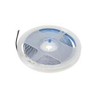 Лента светодиодная влагостойкая - 9,6W/m, 12V, 8мм, 2835, 120 д/м, IP65, хол. бел (6000К), 5м, AKS