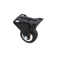 Ролик меб. DIAMOND d50 h72 прямоходящий, черный AKS