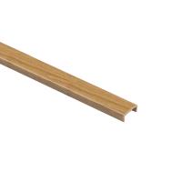 Профиль кромочный ПВХ C-18 ольха (11) структурный EL-MECH-PLAST (2,6м)