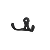Крючок меб. двухрожковый мет. WP19 черный матовый GRIDLI