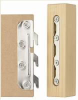 Кроватная стяжка крючковая левая (планка+зацеп) (ll) (уп/ 250 компл) РБ