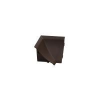 Уголок ПВХ внутрен. к плинтусу LР NW коричневый темный (64) EL-MECH-PLAST