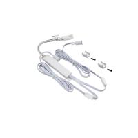 Выключатель бесконтактный на преграду, двойной, накладной/врезной, 12/24V, 60W/100W, D8мм, белый, AKS