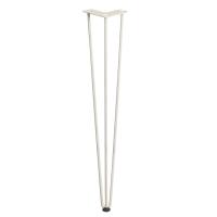 Опора меб. FLASH h715, слоновая кость AKS