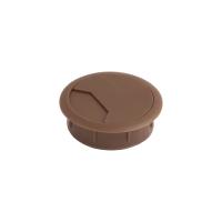 Пропуск кабельный пластик D60мм орех (888) LEBA