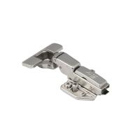 Петля полунакладная с доводчиком 48мм h3 clip-on AKS PLUS 3D (еврошурупы, заглушки)