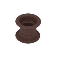 Пропуск вентиляционный D53 орех темный пластик РП