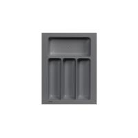 Лоток для столовых приборов 400 TR-03 (320～260*430～390*55), графит AKS