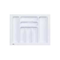 Лоток для столовых приборов 600 TR-02 (540～485*430～390*55), белый AKS