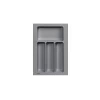 Лоток для столовых приборов 400 TR-04 (315～255*485～440*55), серый AKS