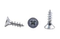 Саморез универсальный 3,0*30 белый цинк (уп/1тыс.шт) AKS