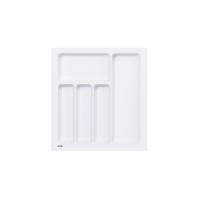 Лоток для столовых приборов 500 TR-04 (435～385*485～440*55), белый AKS