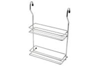 Корзина на трубу d16 двойная малая CWJ116B хром AKS