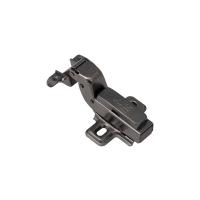 Петля д/алюм.рамки Z-1 внутренняя с доводчиком h0 clip-on AKS PLUS черная (саморезы, заглушки)