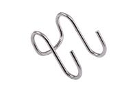 Крючок на трубу d16 двойной хром AKS