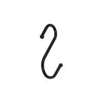 Крючок на трубу d16 ретро черный AKS