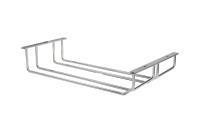 Держатель подвесной для бокалов двухрядный 340*65*205, хром AKS