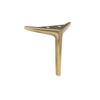 Опора меб. мет. WINDSOR H180 угловая брашированное золото AKS