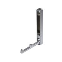 Крючок меб. однорожковый мет. STEP хром матовый AKS