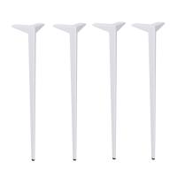 Опора меб. HELLY h720, белый муар (1 упак. = 4 шт.) AKS