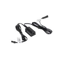 Выключатель бесконтактный на движение (на взмах руки), врезной/накладной, 12/24V, 60W/100W, черный, AKS