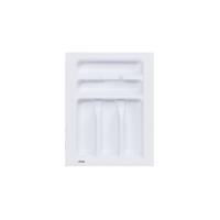 Лоток для столовых приборов 400 TR-02 (320～260*430～390*55), белый AKS