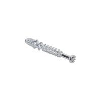 Шток эксцентрика с метрической резьбой 7*34/M6*8 цельнометаллический (уп/ 100 шт) AKS