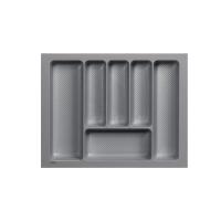 Лоток для столовых приборов 600 TR-03 (540～485*430～390*55), серый AKS