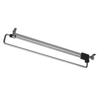Выдвижная вешалка L-250, хром/черный AKS