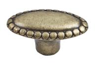 Ручка меб. кнопка мет. WP11-48 старое золото, AKS