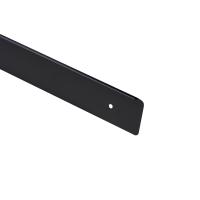 Планка торцевая к столешнице 38 Egger левая черная AKS