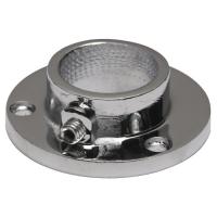 Крепление (розетка) трубы d32 (610), хром AKS